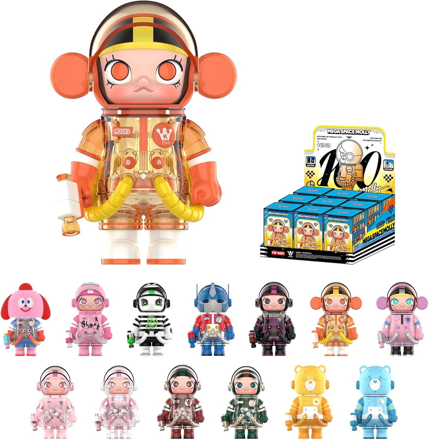 SPACE MOLLY 100% Series4 Blind Box Figures