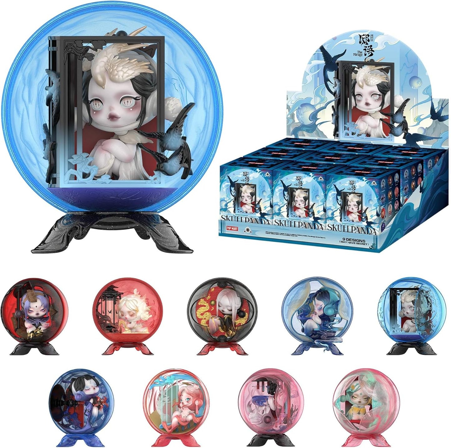 SKULLPANDA The Mirage Series Figures Blind Box Figures