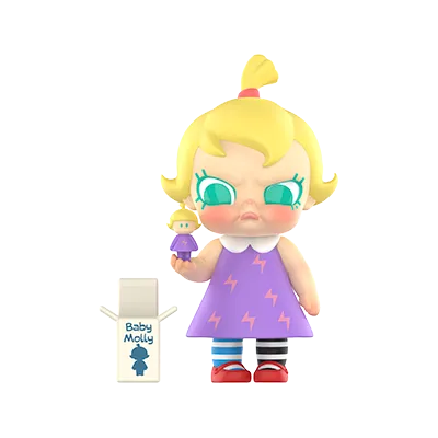 Baby Molly When I was Three！Series Figures