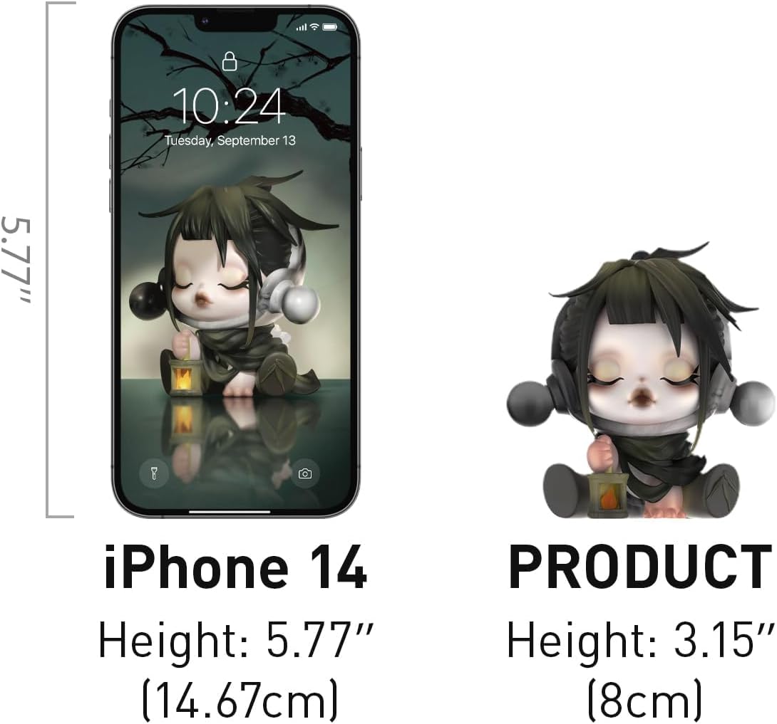 SKULLPANDA The Ink Plum Blossom Series Figures