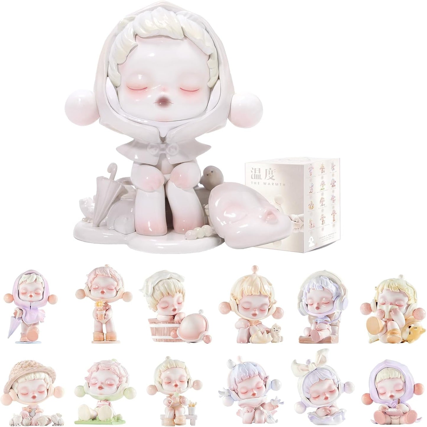 SKULLPANDA Warmth Series, SKULLPANDA Blind Box Figures