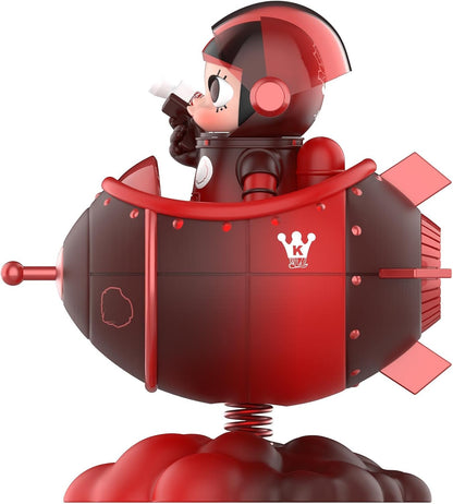 SPACE MOLLY 100% Blooming-Rose Collection Figurine, 4.33 Inch Height, Toys for Modern Home Décor, Collectible Art Toy