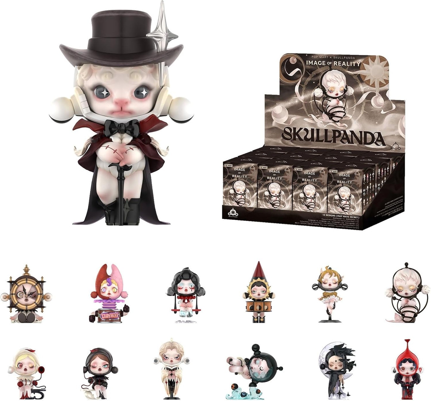 SKULLPANDA Image Of Reality Series Figures