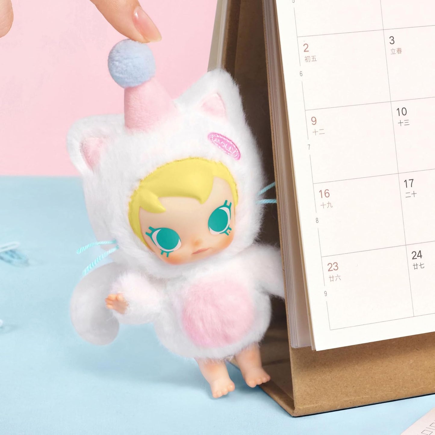 Baby Molly Pocket Friends Series-Vinyl Plush Pendant Blind Box Figures