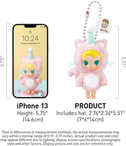Baby Molly Pocket Friends Series-Vinyl Plush Pendant Blind Box Figures