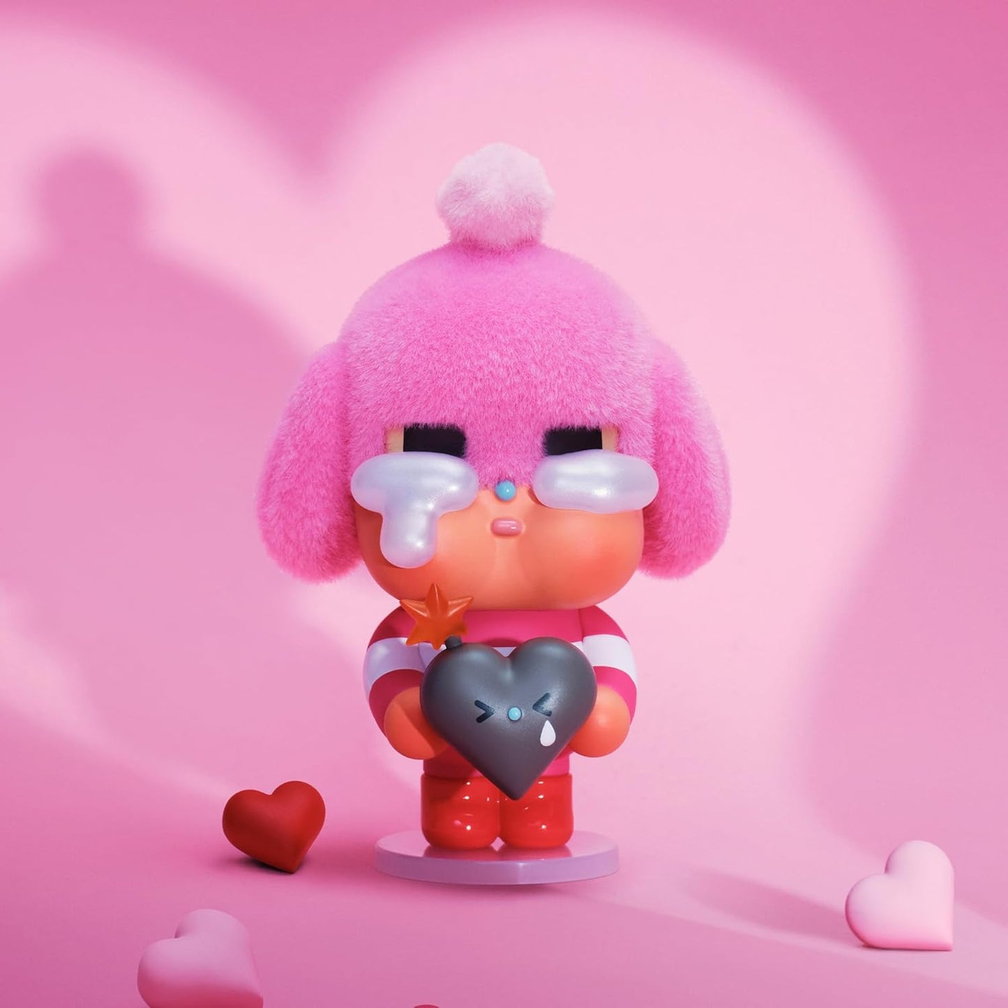 CRYBABY Crying for Love Series Figures, Blind Box Figures, Random Design Action Figures Collectible Toys Home Decorations, Single Box