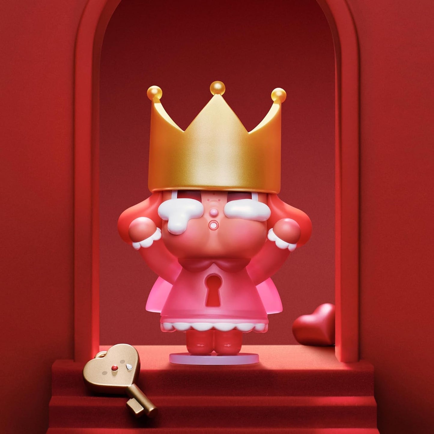 CRYBABY Crying for Love Series Figures, Blind Box Figures, Random Design Action Figures Collectible Toys Home Decorations, Single Box