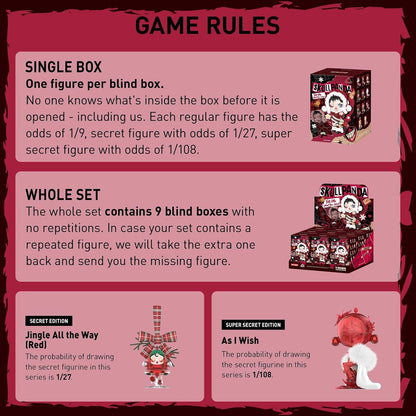 SKULLPANDA Wishing Time Series Blind Box Figures