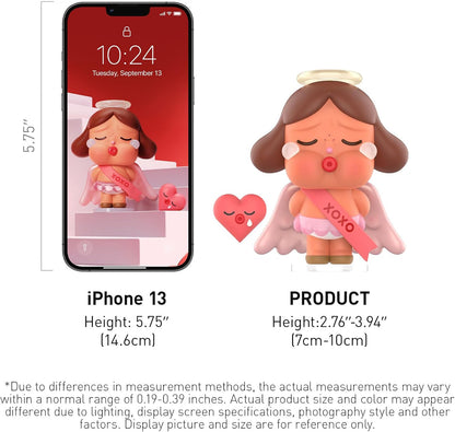 CRYBABY Crying for Love Series Figures, Blind Box Figures, Random Design Action Figures Collectible Toys Home Decorations, Single Box