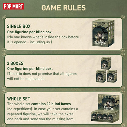 SKULLPANDA The Ink Plum Blossom Series Figures