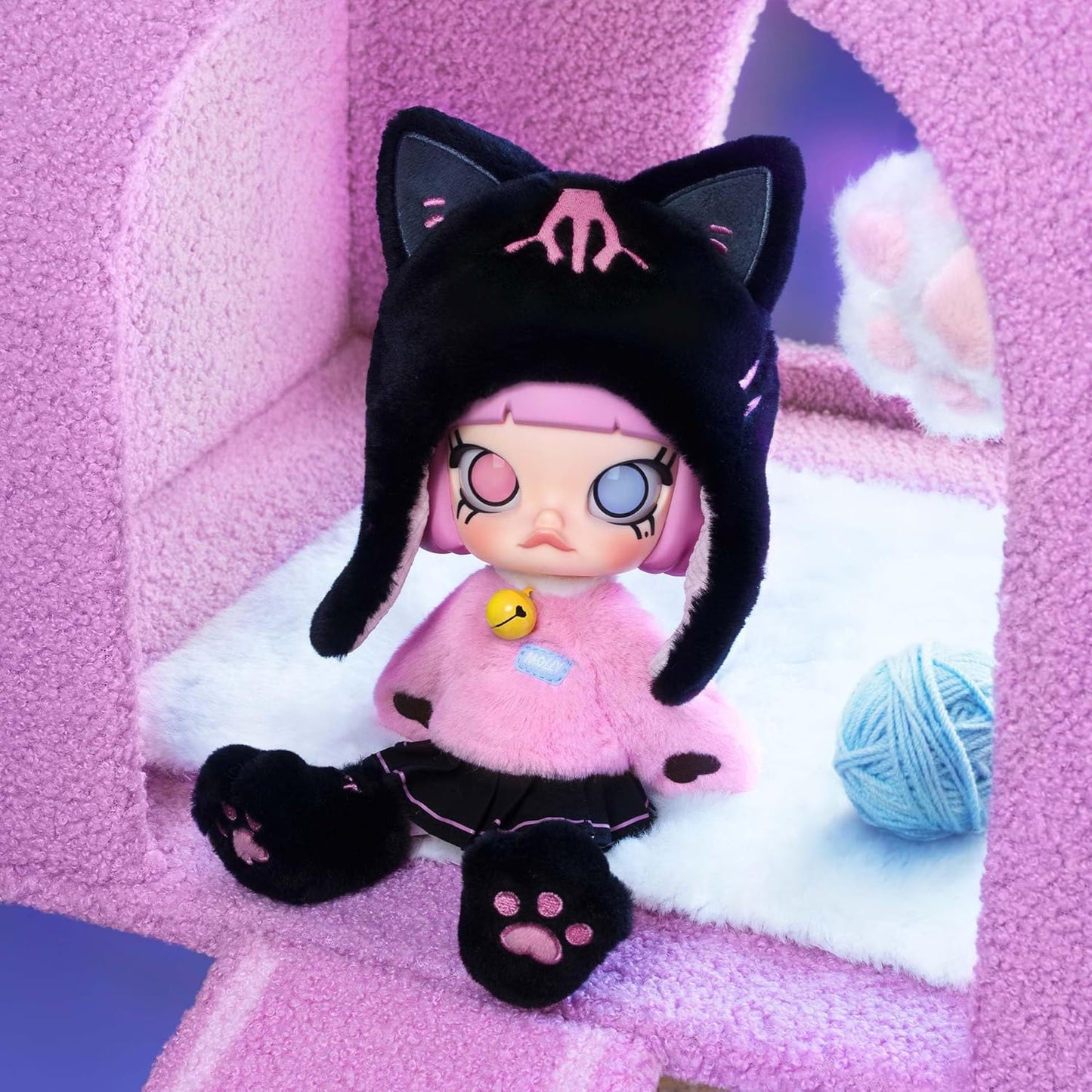 Molly Peekaboo 1/8 Action Figure BJD Doll 9.84 Inches Doll DIY Toys with Clothes Outfit