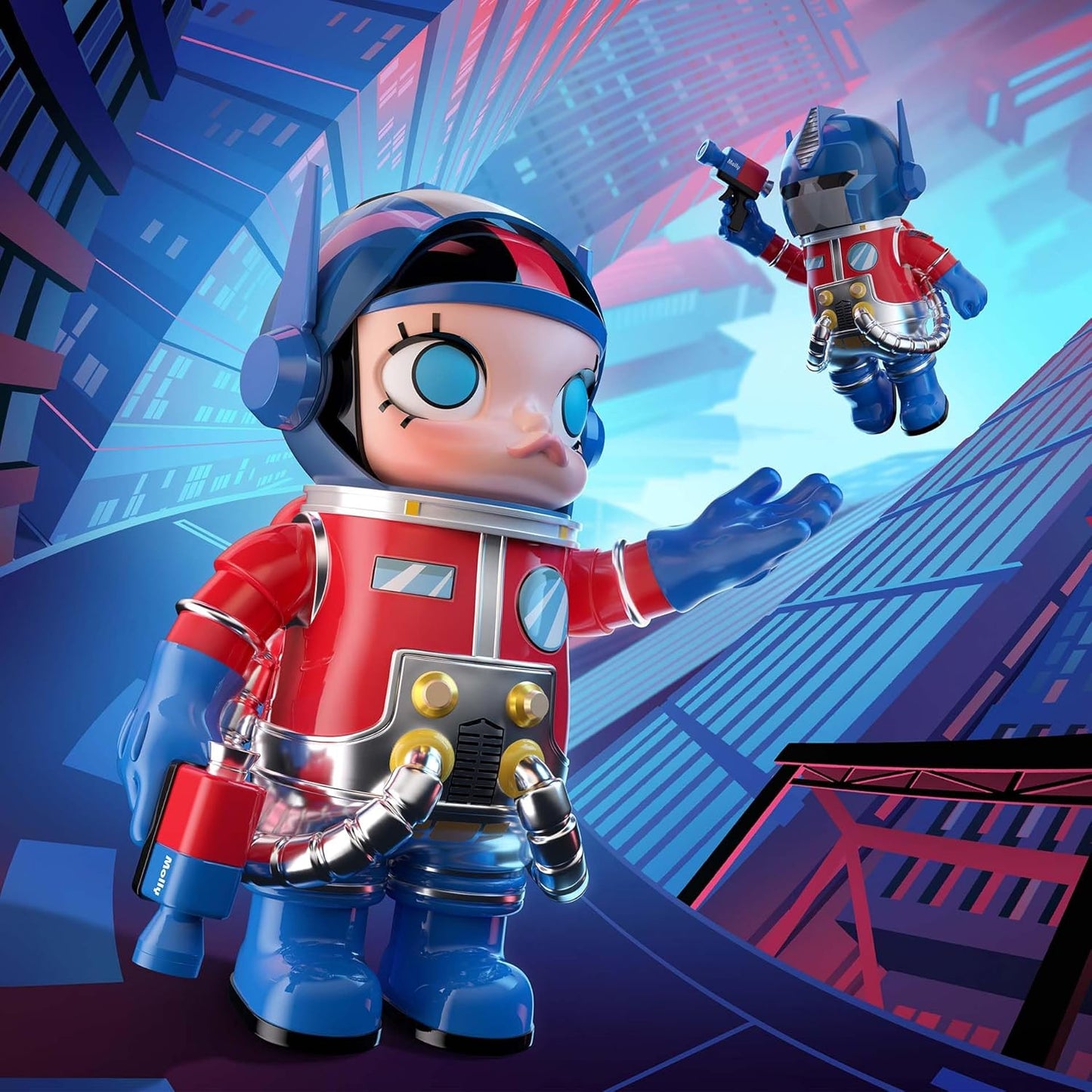 SPACE MOLLY 400% Optimus Prime 11.6in/29.5cm Figurine, Toys for Mordern Home Décor, Collectible Art Toy, 1PC