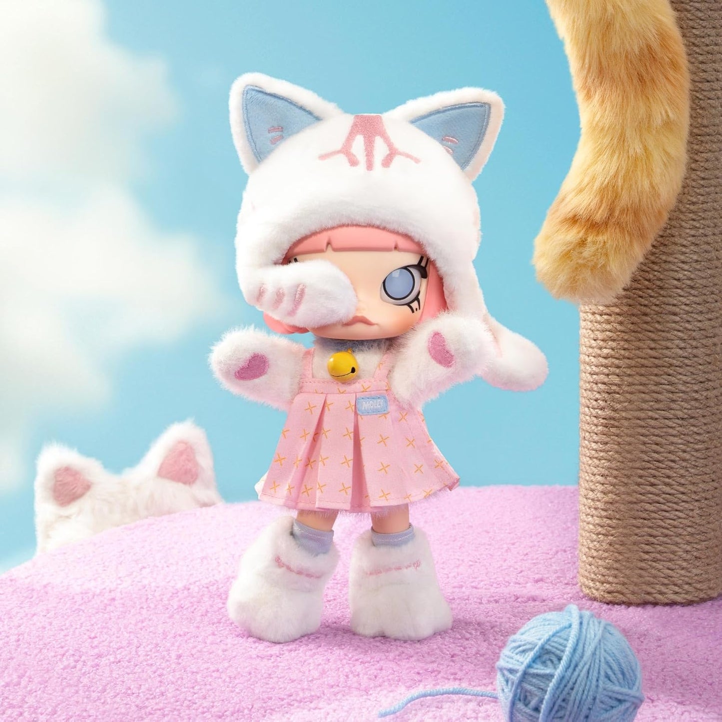 Molly Peekaboo 1/8 Action Figure BJD Doll 9.84 Inches Doll DIY Toys with Clothes Outfit