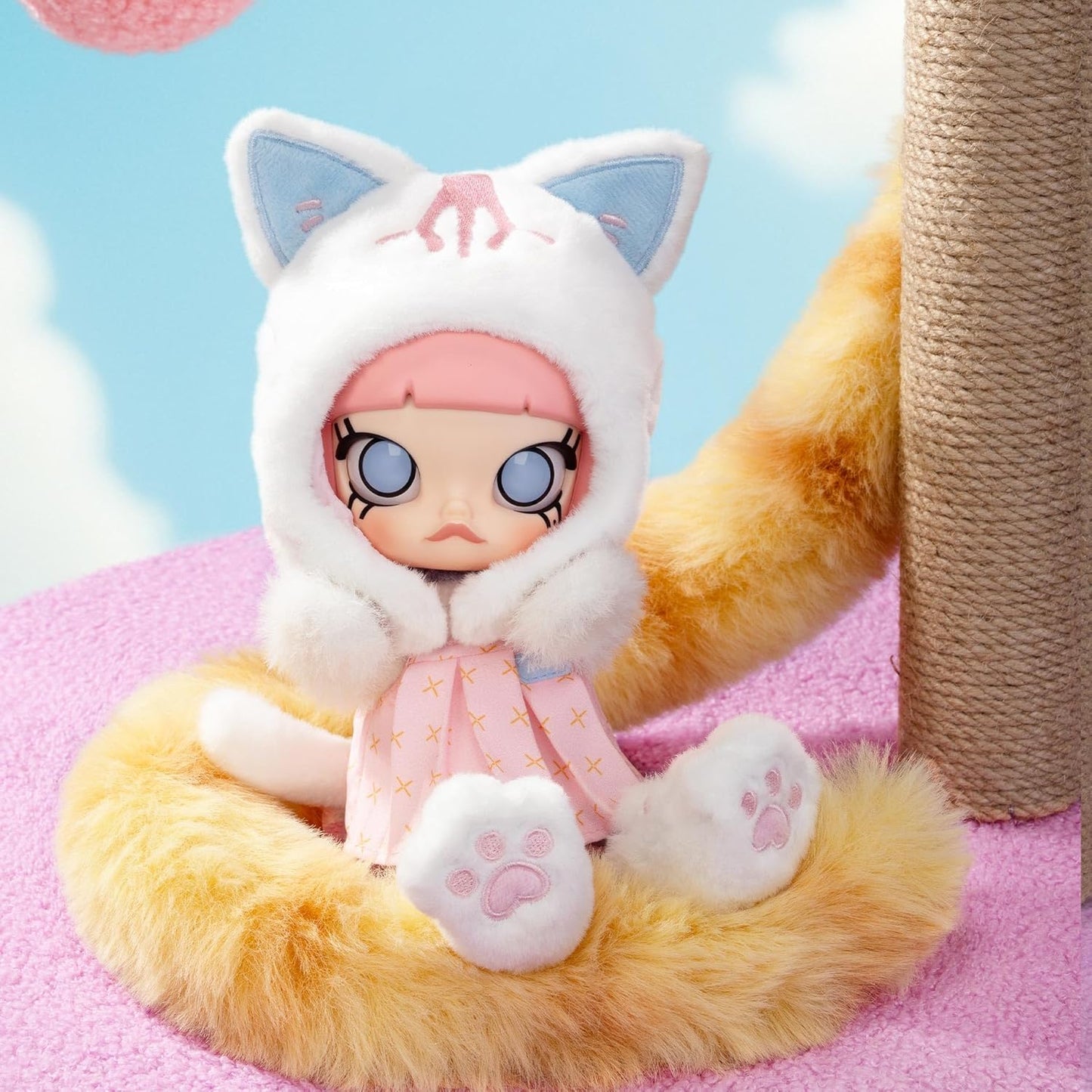 Molly Peekaboo 1/8 Action Figure BJD Doll 9.84 Inches Doll DIY Toys with Clothes Outfit