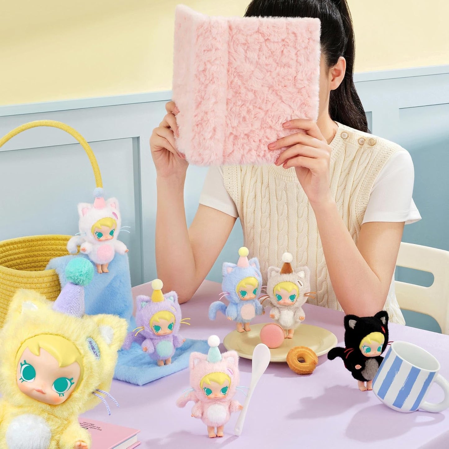 Baby Molly Pocket Friends Series-Vinyl Plush Pendant Blind Box Figures