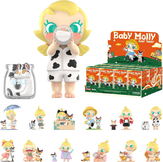 Baby Molly & Baby Tabby Series Figures Blind Box Figures