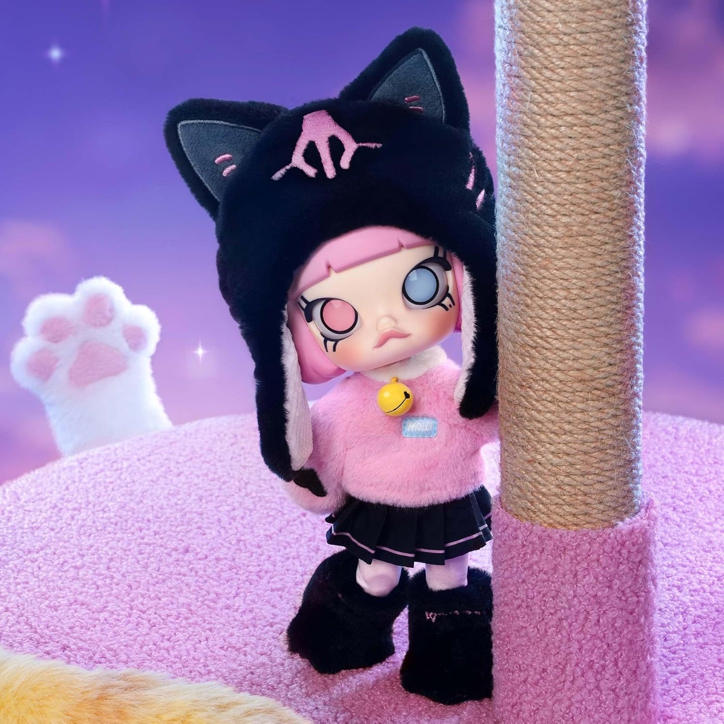 Molly Peekaboo 1/8 Action Figure BJD Doll 9.84 Inches Doll DIY Toys with Clothes Outfit