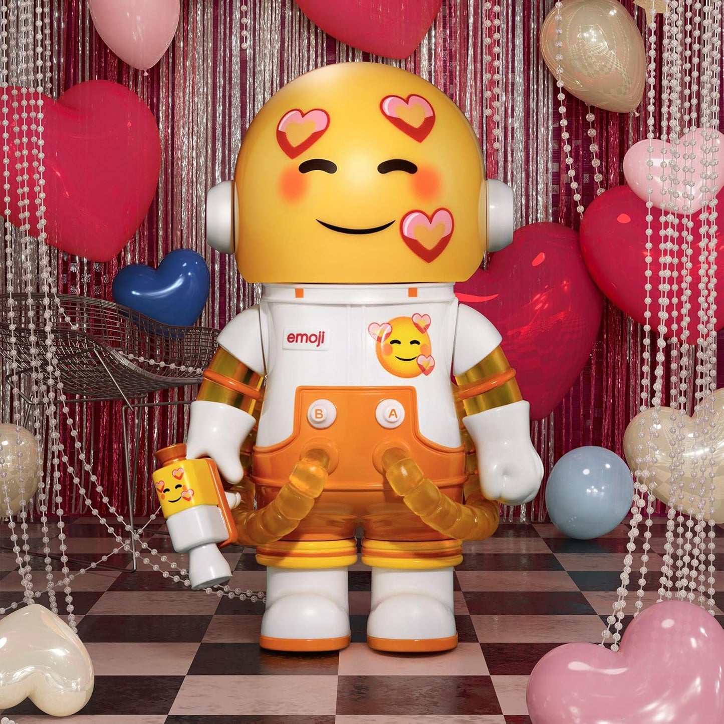 SPACE MOLLY 100% × Emoji Series, Molly Blind Box Figures